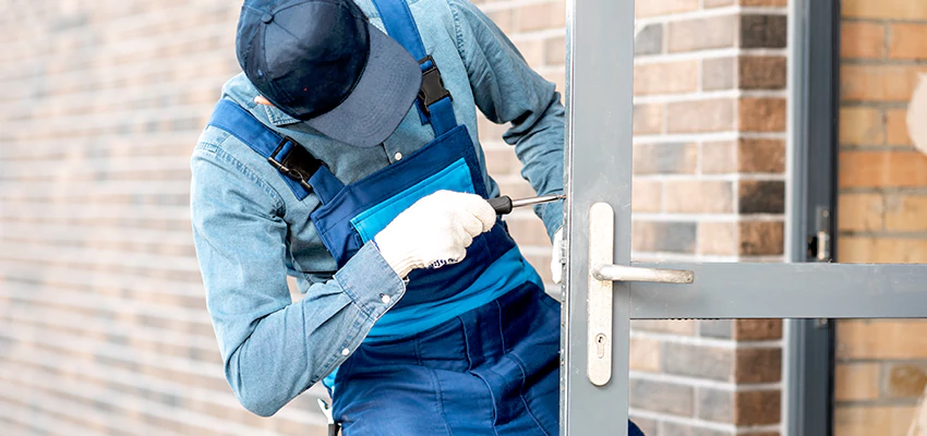Pivot Storefront Door Locks Installation in Foster City, California