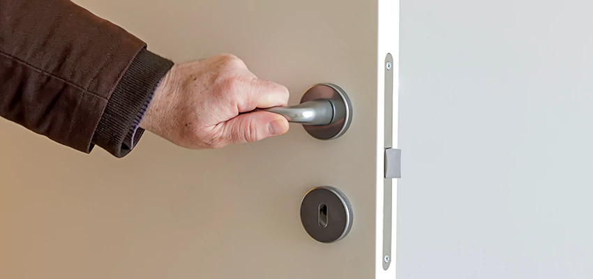 Restroom Locks Privacy Bolt Installation in Foster City, California